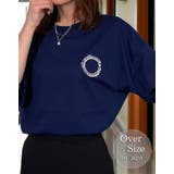 ネイビー-サークル | Tシャツ 刺繍 Tシャツ | GROOVY STORE