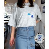 グレー杢-3 | Tシャツ半袖 オーバーサイズ ＃キャラクターTシャツ | GROOVY STORE