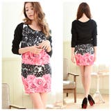 ゴージャスなインパクトデザイン♪レース&ローズコラボプリントセットアップ… | Growing Rich | 詳細画像4