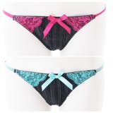 【インナー 下着】サテンと艷レースでセクシーさUP プリーツブラジャー&amp;… | Growing Rich | 詳細画像6 