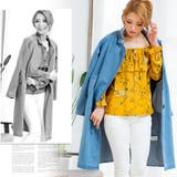 美人フェイスに仕上がる デニムチェスタージャケットコート | Growing Rich | 詳細画像7