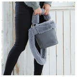 ファーハンドル2Wayバケツ型バッグ | Growing Rich | 詳細画像3