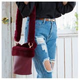 ファーハンドル2Wayバケツ型バッグ | Growing Rich | 詳細画像4