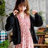 ブラック | [トップス]ぽわん袖 ローゲージ サマーニット | Growing Rich