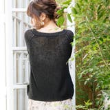 [トップス]ぽわん袖 ローゲージ サマーニット | Growing Rich | 詳細画像2 