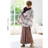 チェック柄ビッグCPOシャツ | Growing Rich | 詳細画像10