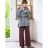 チェック柄ビッグCPOシャツ | Growing Rich | 詳細画像15
