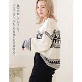 [トップス][レディース ニット セーター | Growing Rich | 詳細画像8 