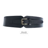 ブラック1 | ウエストマーク幅広ゴムベルト 2type | Growing Rich