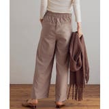 パンツ レディース ワイドパンツ | Growing Rich | 詳細画像4 