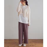 パンツ レディース ワイドパンツ | Growing Rich | 詳細画像19 