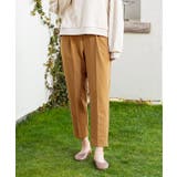 マスタード | パンツ テーパード レディース | Growing Rich