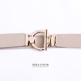 ベージュ | ベルト レディース 細 | Growing Rich
