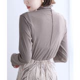 パープル | シアーネットハイネックプルオーバー トップス シアートップス | Growing Rich