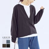 スキッパープルオーバー トップス トレーナー | Growing Rich | 詳細画像1 