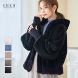 ボリュームファーパーカー 頬ずりしたくなるほどの滑らかさ ファー | Growing Rich | 詳細画像1 