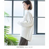 バックスリットモックネックニット トップス ニット | Growing Rich | 詳細画像3