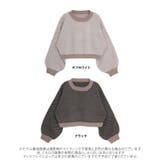 ヘリンボンクロップドニット トップス ニット | Growing Rich | 詳細画像11 