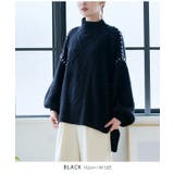 ハンドステッチケーブルニット トップス ニット | Growing Rich | 詳細画像10