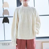 アーチ編みニット トップス ニット | Growing Rich | 詳細画像1