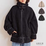 フライトジャケットボアコート ボアブルゾン フライトジャケット | Growing Rich | 詳細画像1 