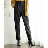 ブラック | センタープレスパンツ パンツ テーパード | Growing Rich