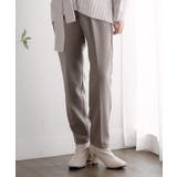 グレージュ | センタープレスパンツ パンツ テーパード | Growing Rich