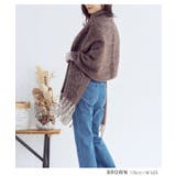 ポケット付き2Way大判ツイード柄大判ストール ストール 大判 | Growing Rich | 詳細画像10