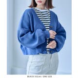 ボーダー柄カジュアルロンT トップス Tシャツ | Growing Rich | 詳細画像5