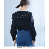 ビックカラーディジー花刺繍ブラウス ビックカラー ブラウス | Growing Rich | 詳細画像9 