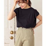 ブラック | トップス レディース Tシャツ | Growing Rich