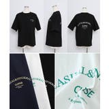 天竺カラープリントゆるTシャツ トップス tシャツ | Growing Rich | 詳細画像13 