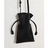 ブラック | スマホショルダーバッグ スマホポーチ ショルダー | Growing Rich