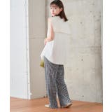 セーラーカラーノースリブラウス ビックカラー シャツ | Growing Rich | 詳細画像10 