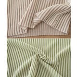 配色リブ5分袖プルオーバー トップス レディース | Growing Rich | 詳細画像15