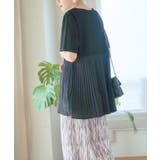 切替シフォンプリーツブラウス レディース シャツ | Growing Rich | 詳細画像6