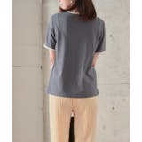 配色ロゴTシャツ トップス ロゴtシャツ | Growing Rich | 詳細画像8