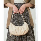 アイボリー | ラウンドショルダーバッグ バッグ ショルダーバッグ | Growing Rich