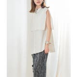 ケープノースリブラウス トップス ブラウス | Growing Rich | 詳細画像10 