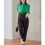 ケープノースリブラウス トップス ブラウス | Growing Rich | 詳細画像4 