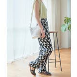 幾何学柄ストレートパンツ パンツ レディース | Growing Rich | 詳細画像4 