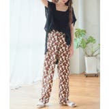 幾何学柄ストレートパンツ パンツ レディース | Growing Rich | 詳細画像5 