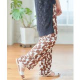 幾何学柄ストレートパンツ パンツ レディース | Growing Rich | 詳細画像6 