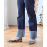 リジッドデニムロールアップパンツ S M | Growing Rich | 詳細画像9