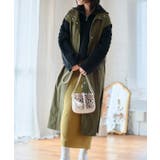 スタンドカラーロングジレ アウター ジレ | Growing Rich | 詳細画像4