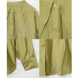 ケープカラーラッフルデザインシャツ トップス ブラウス | Growing Rich | 詳細画像16