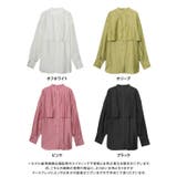 レーヨンケープシャツ トップス ブラウス | Growing Rich | 詳細画像15 