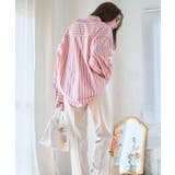 マルチストライプオーバーシャツ トップス シャツ | Growing Rich | 詳細画像3 