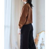 スナップボタンニットカーディガン トップス カーディガン | Growing Rich | 詳細画像4 