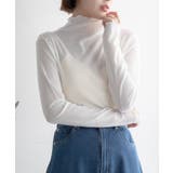 シアーネットハイネックプルオーバー トップス シアートップス | Growing Rich | 詳細画像2 